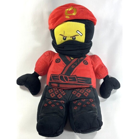 LEGO The Ninjago Movie Red Ninja Warrior Kai 20” Plush Figure - Picture 1 of 11